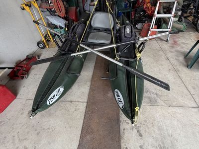 Fish cat panther pontoon