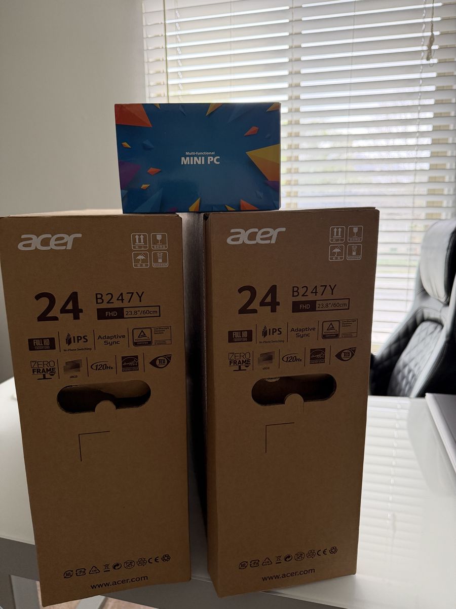 New Mini PC Acer Monitors