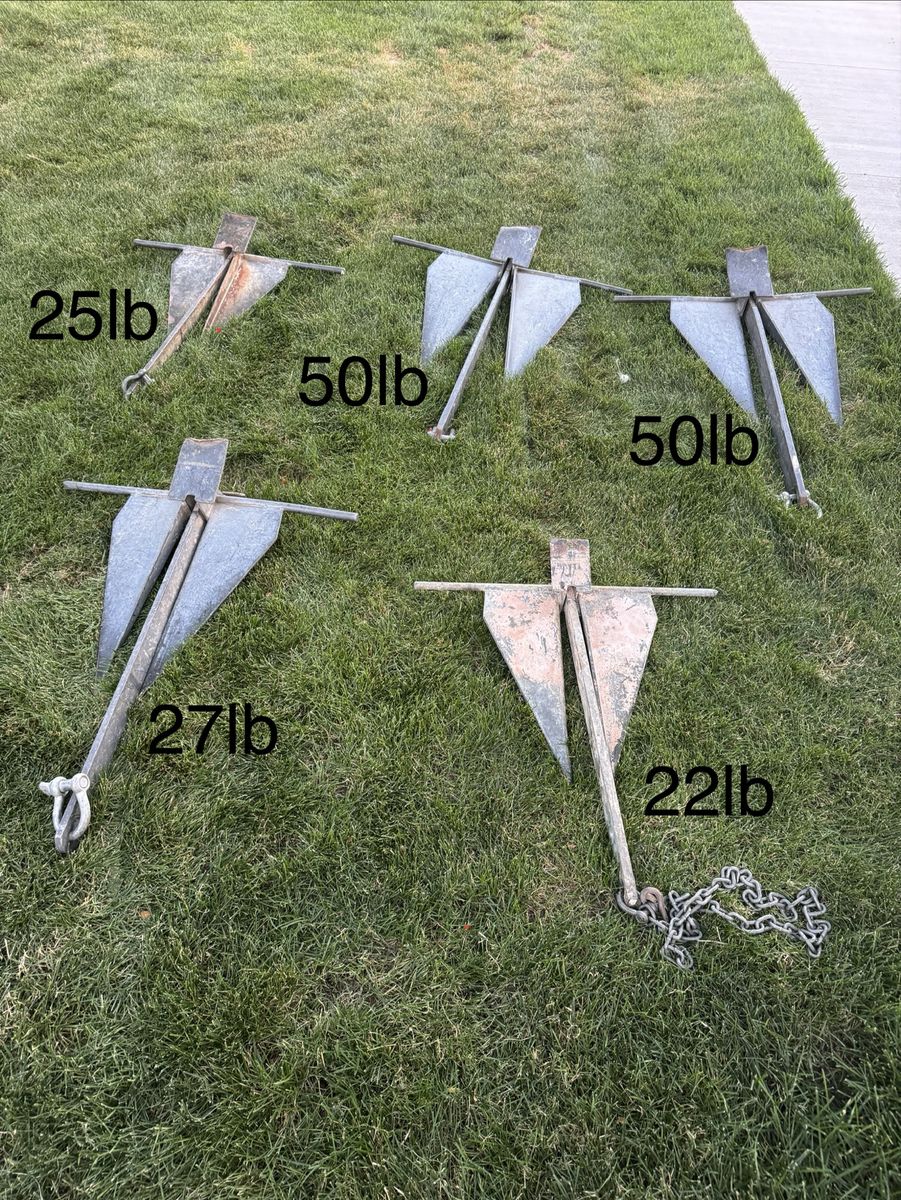 Pivoting-Fluke Anchors