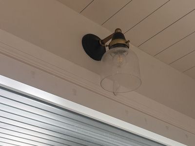 Single hanging light