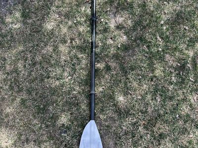 Aluminum Two Sided Kayak Paddle White Blade