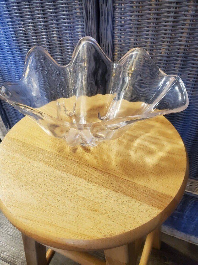 Vintage Clam Shell Dip Serving Bowl fcfs