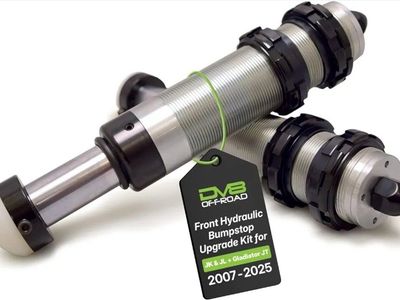 DV8 Offroad Hydraulic Bump Stops for Jeep Wrangler JK/JL & Gladiator JT (2007-2026)