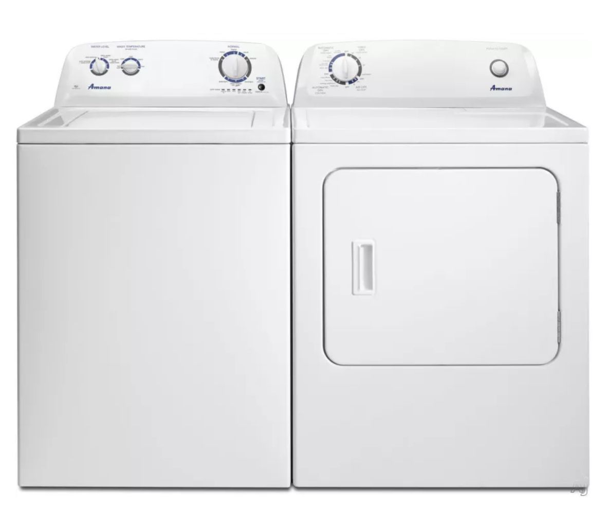 Extra Large Capacity Washer & Dryer Set