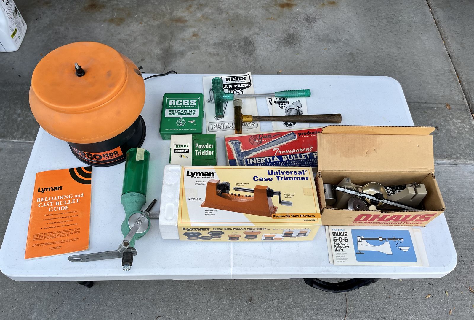 Large Lot of Reloading Supplies