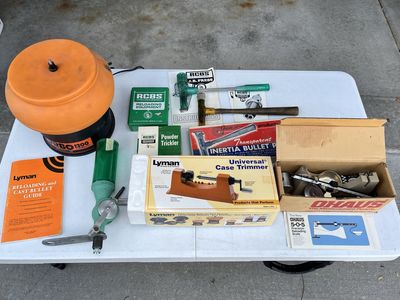 Large Lot of Reloading Supplies