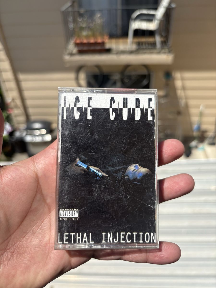 Ice Cube - Lethal Injection Cassette Tape (1993, Priority Records) - Vintage Hip Hop Music