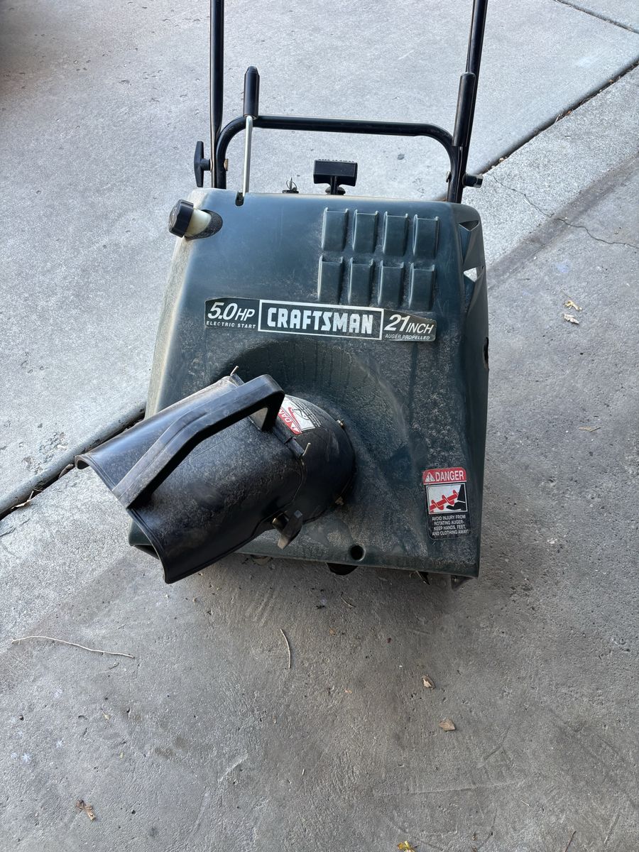 Craftsman 21" Snowblower