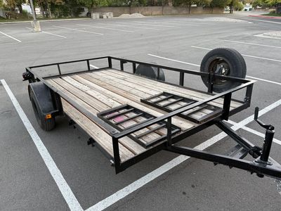 6x12 utility trailer ATV trailer Single axle trailer
