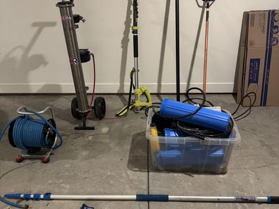XERO Pure RO/DI Window Cleaning System + 30' Carbon Fiber Pole - Complete Setup - $2,000 OBO