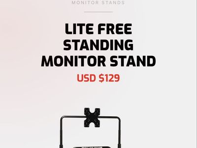 Next Level Racing Lite Free Standing Monitor Stand For PC Xbox One Series X/S Ps5 Etc