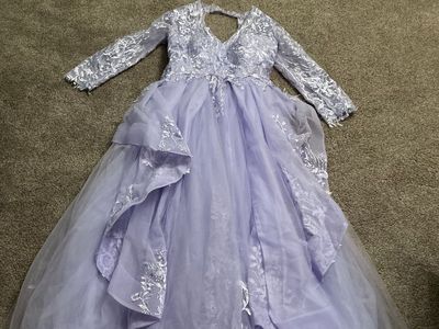 Beautiful lavender quinceañera dress