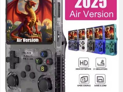 2025 Air Version 64GB Video Game Console R36S 3.5
