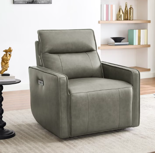 Henredon Keira Leather Zero Gravity Recliner Costco MRSP $500