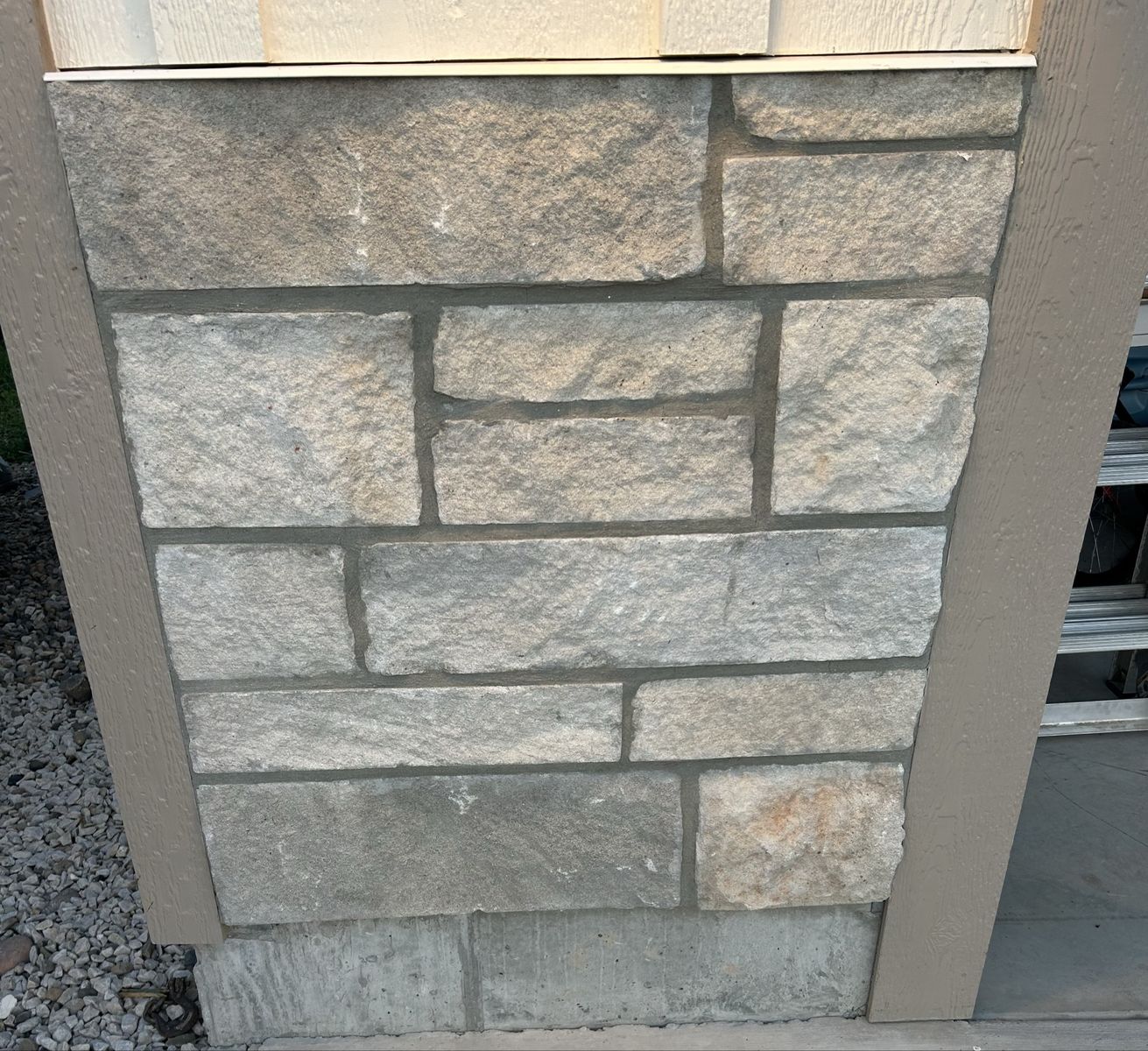 2 Large Crates of Manufactured Stone