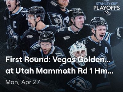 Mammoth playoff tIckets - Game 4 april 27th
