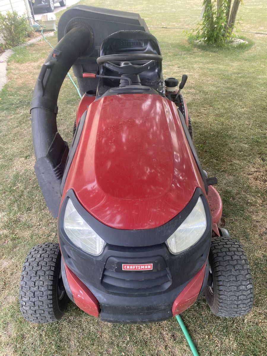 Craftsman Riding Lawn Mower with Bagger System