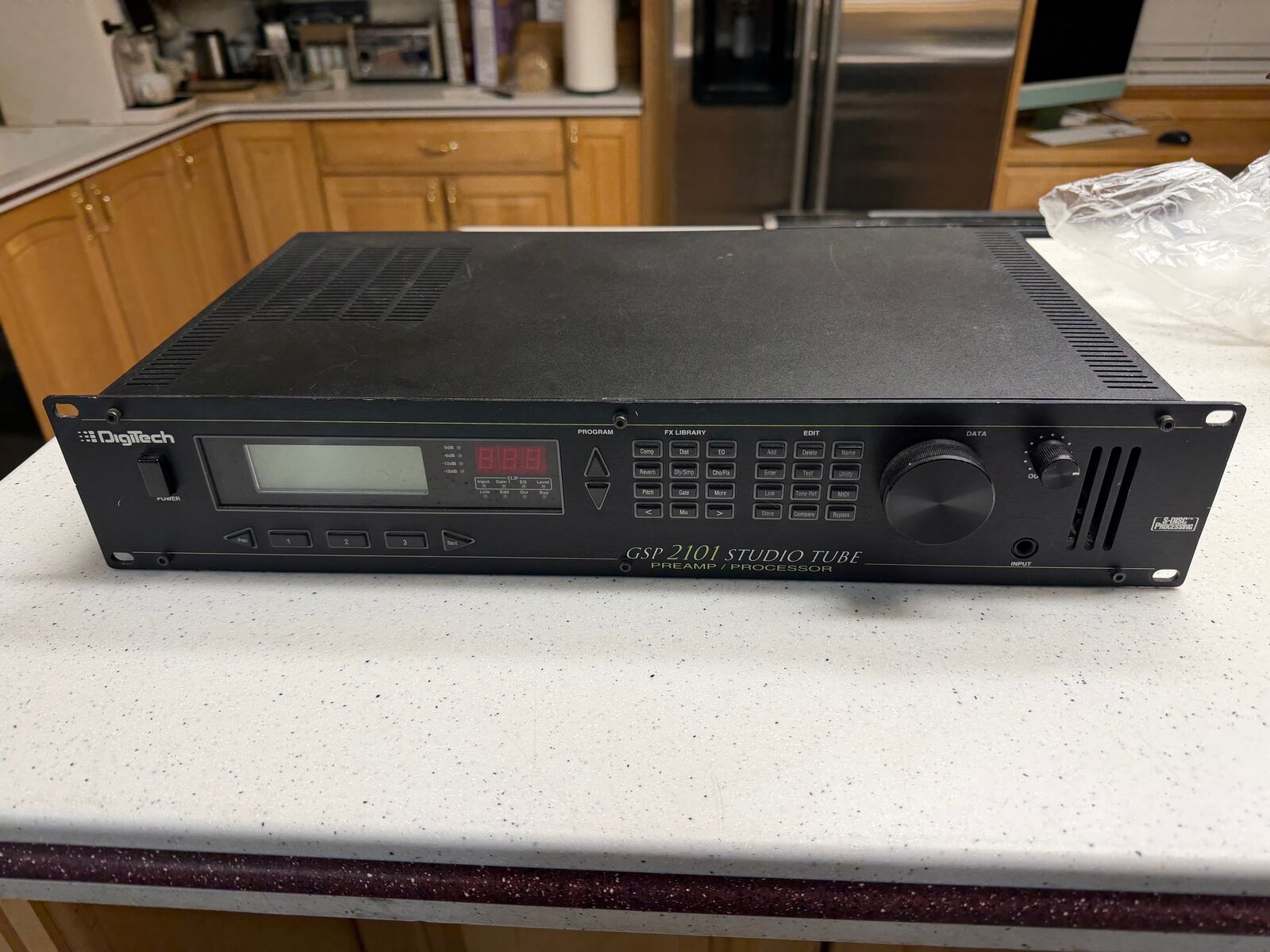 Digitech GSP 2101 Artist tube guitar preamp and effects