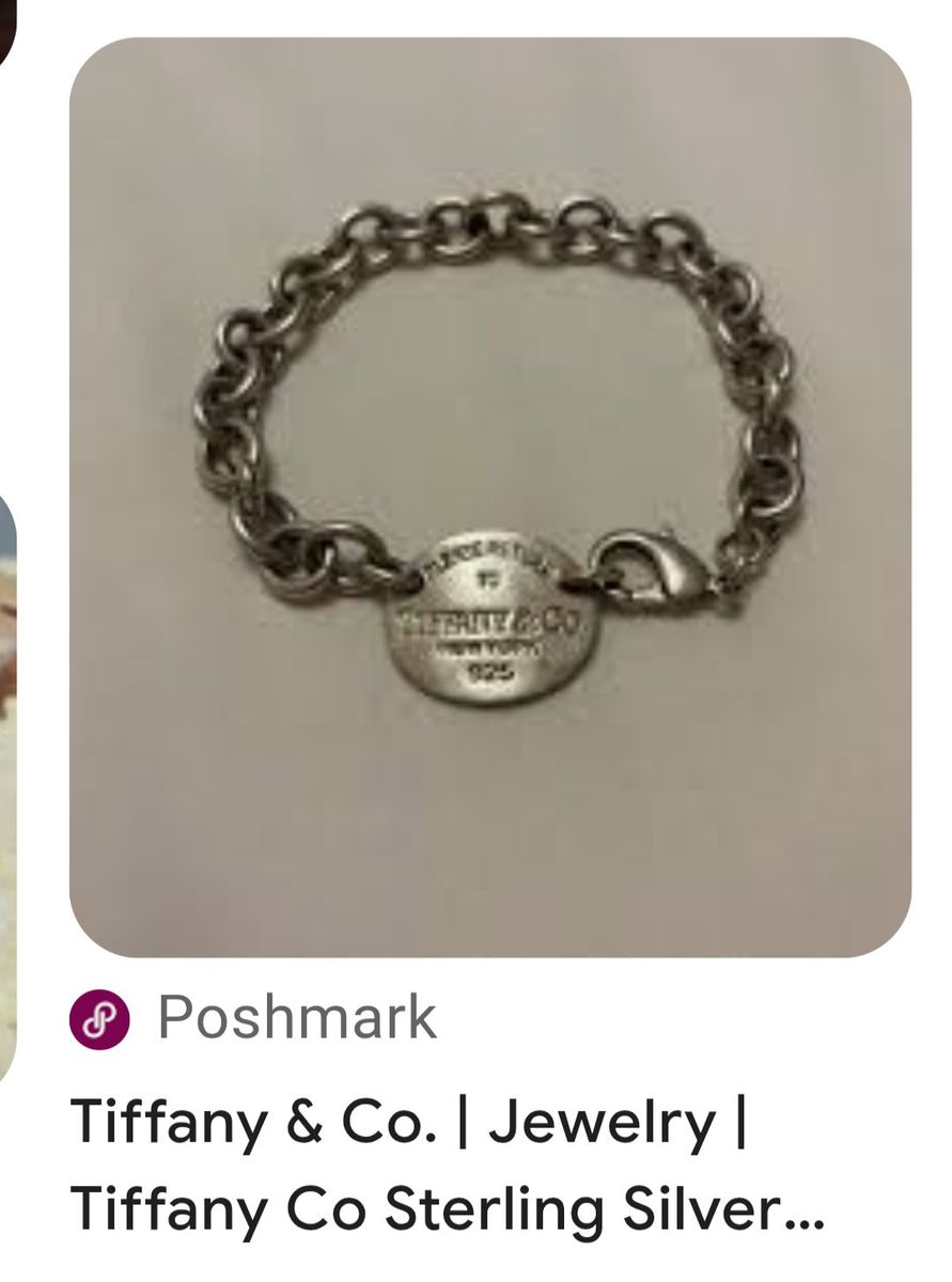Tiffany & Co. Sterling Silver Chain Bracelet