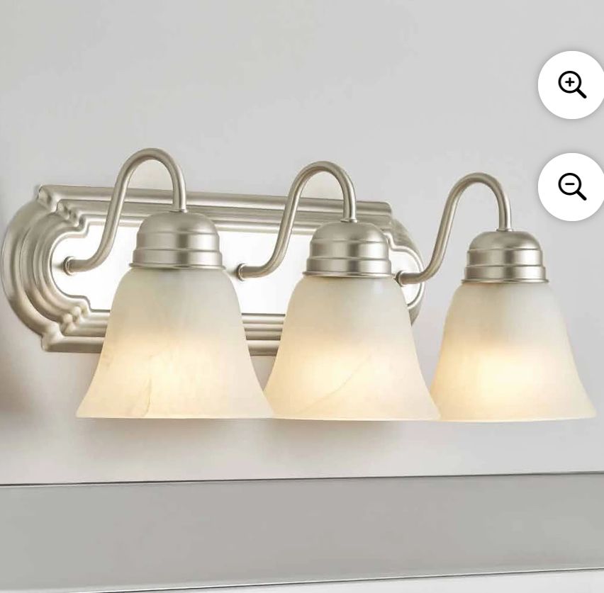 New 20" Traditional 3-Head Vanity Lights