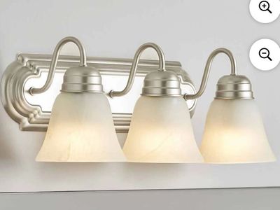 New 20" Traditional 3-Head Vanity Lights