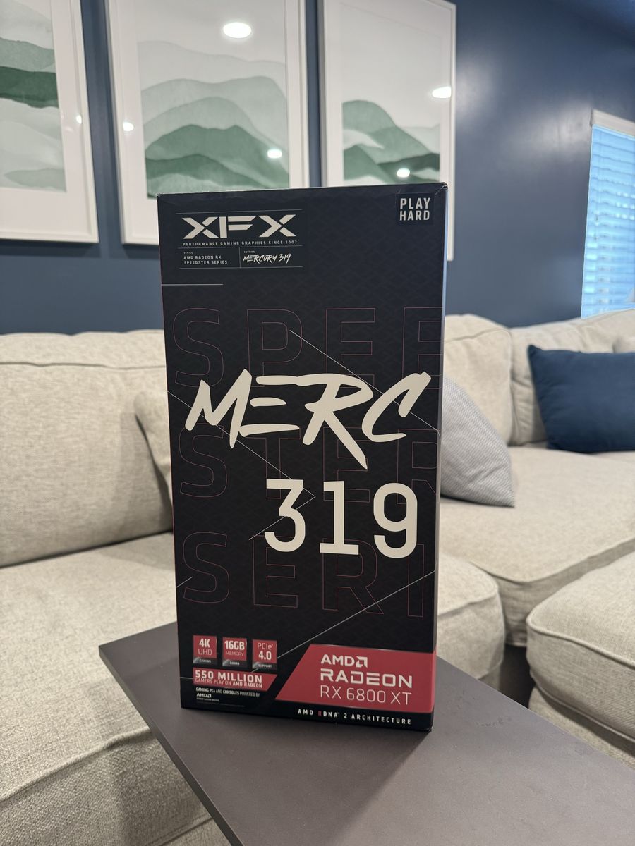 XFX Radeon RX 6800 XT 16GB – Like New – $350