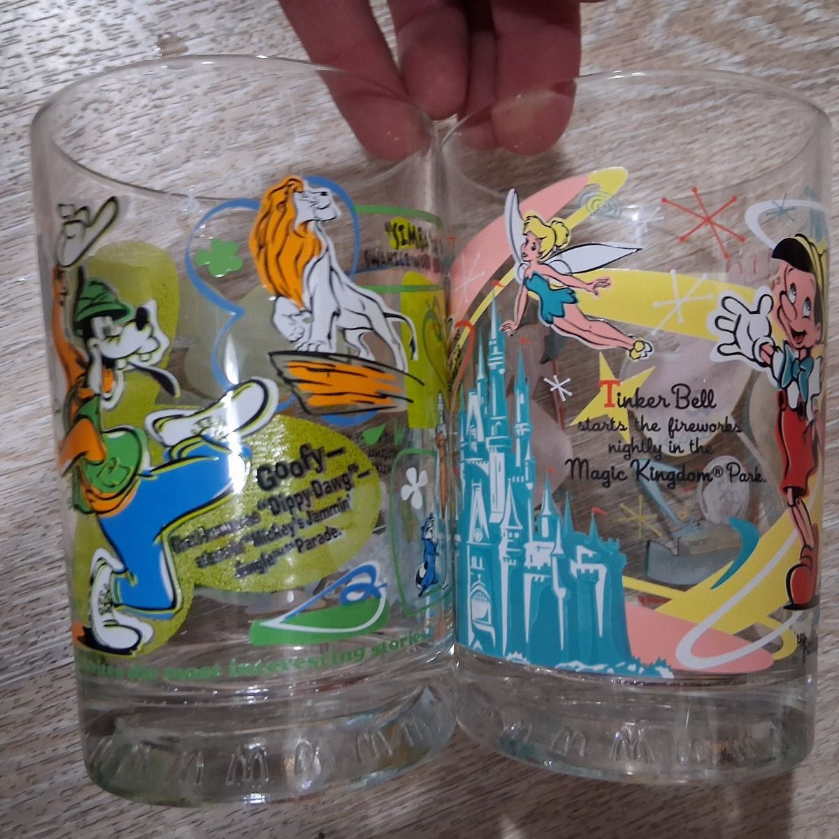 Set of Disney characters