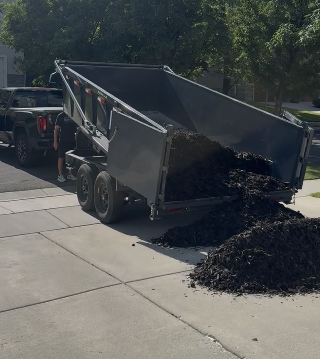 7x14x36” Dump Trailer Rental – $90/Day – Corner Canyon Hauling