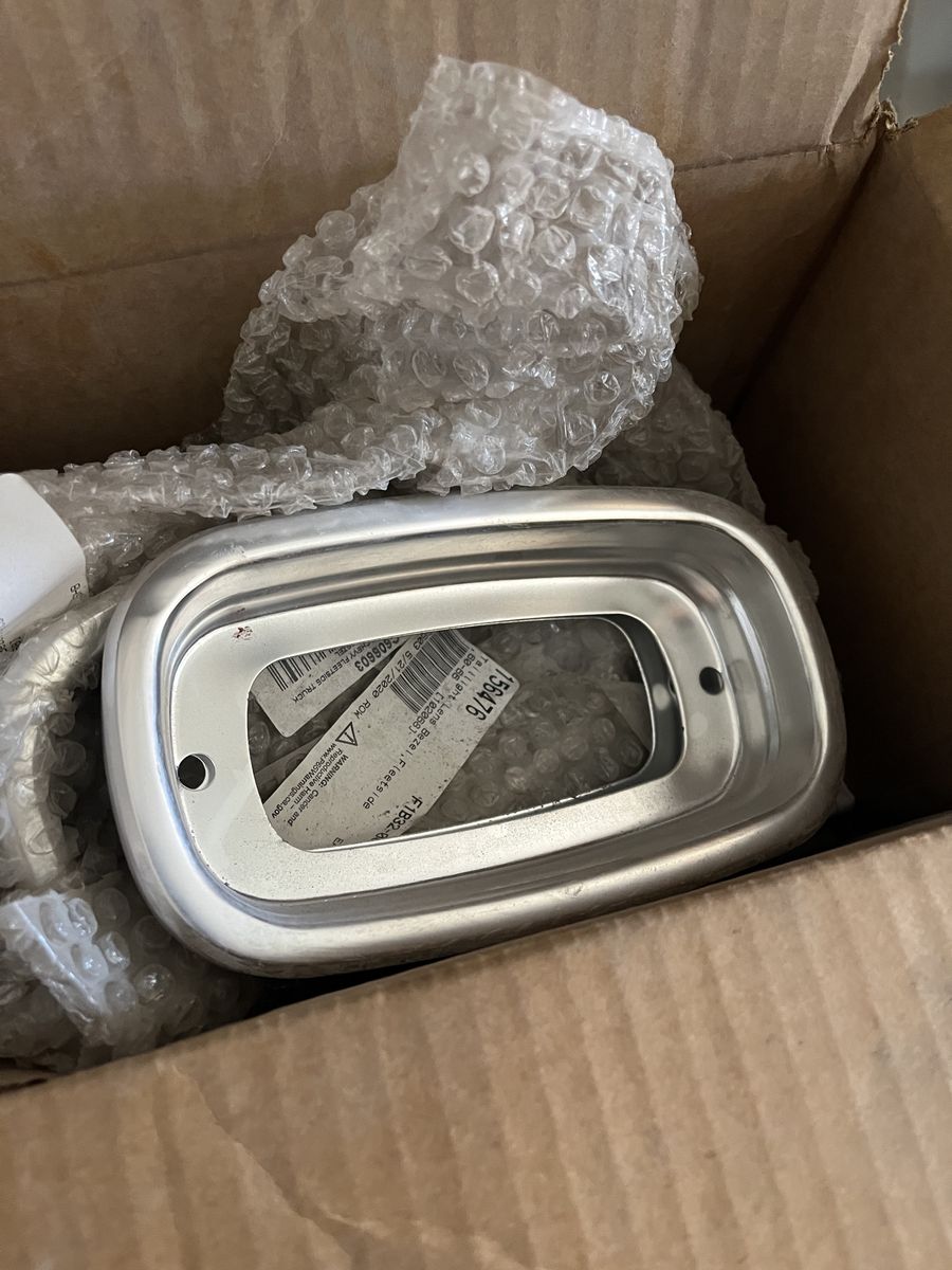 2 pair New 1966 Chevy c10 taillight bezels