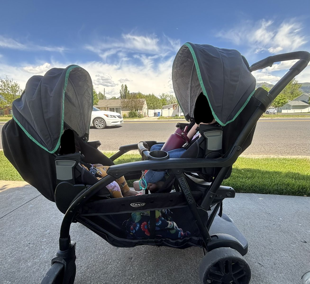 Graco Modes Duo Double Stroller - Tandem Seating, Versatile Configurations, Excellent Condition