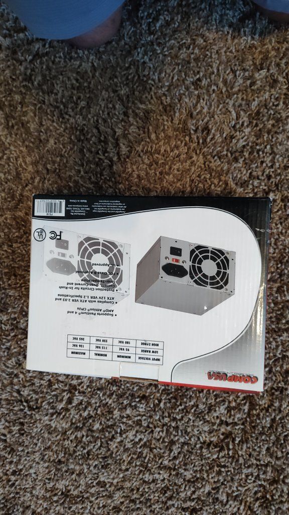 computer power supply atx 300w new in box