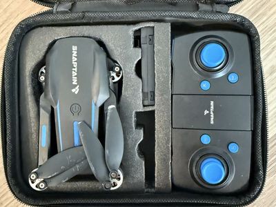 SNAPTAIN Mini Foldable Drone with Remote Control & Carrying Case