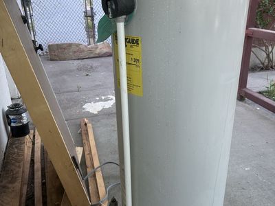 Gas water heater used