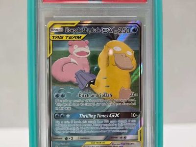 PSA9 2019 Slowpoke and Psyduck GX Alt Art 218/236