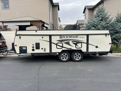 2014 Rockwood Forest River High Wall HW296 Tent Trailer