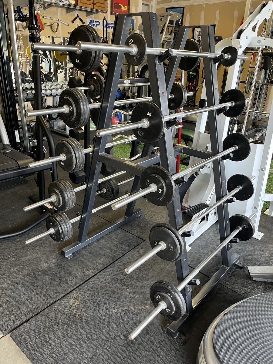 20LB-110LB Commercial Barbell Set & Rack