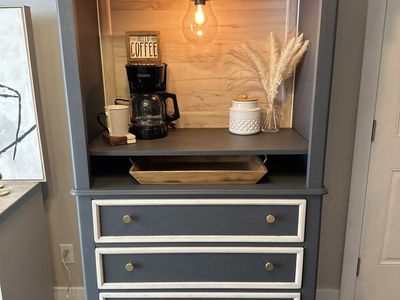 Vintage dresser/ coffee bar