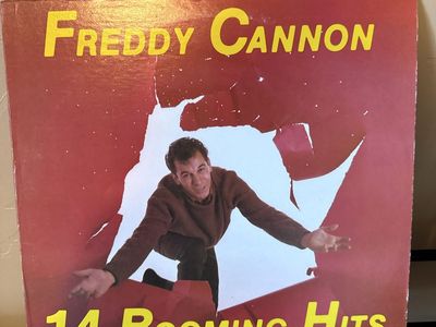 Freddy Cannon 14 Booming Hits Vinyl LP Record Rhino Records