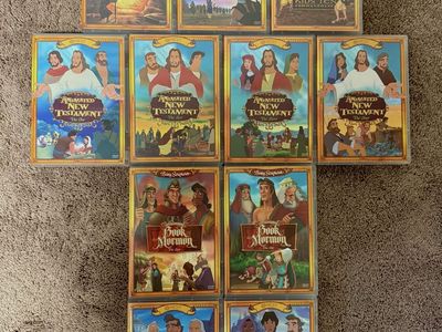 Nest Animated Stories DVD Collection Old New Testament Book of Mormon Hero Classics LDS