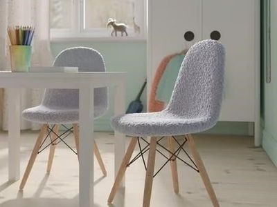 BIZCHAIR Kid's Padded Armless Chair