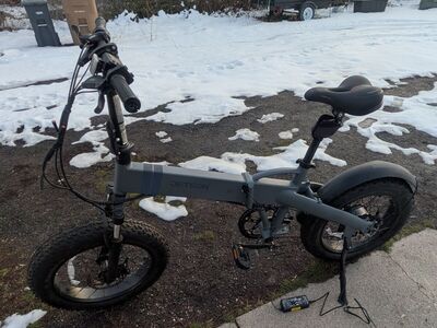 Foldable Jetson Ebike (Warren) fat tire commuter