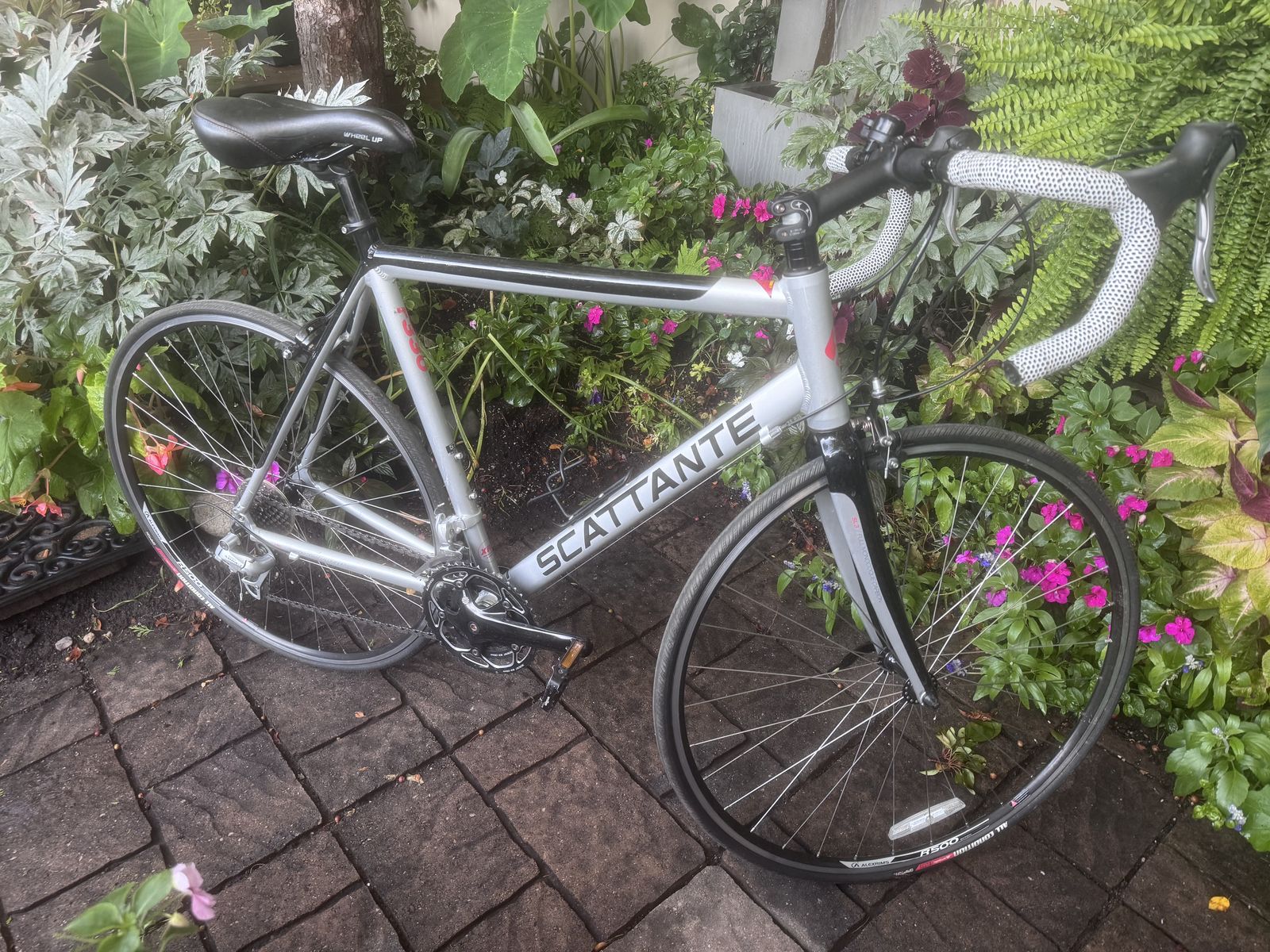 Scattante R330 Road Bicycle 57cm Silver Drop Bar