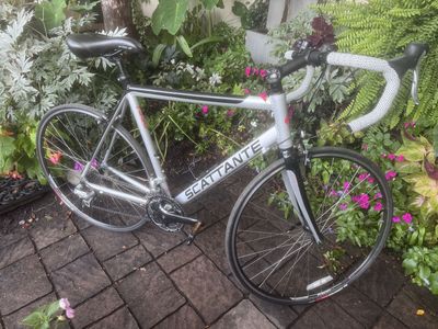 Scattante R330 Road Bicycle 57cm Silver Drop Bar