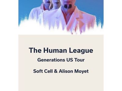TICKET SWAP – Human League Ray LaMontagne | Red Butte | Both Sold Out