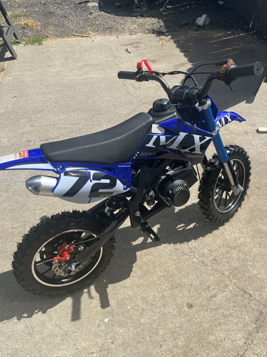 49 Cc Dirt Bike Two-Stroke