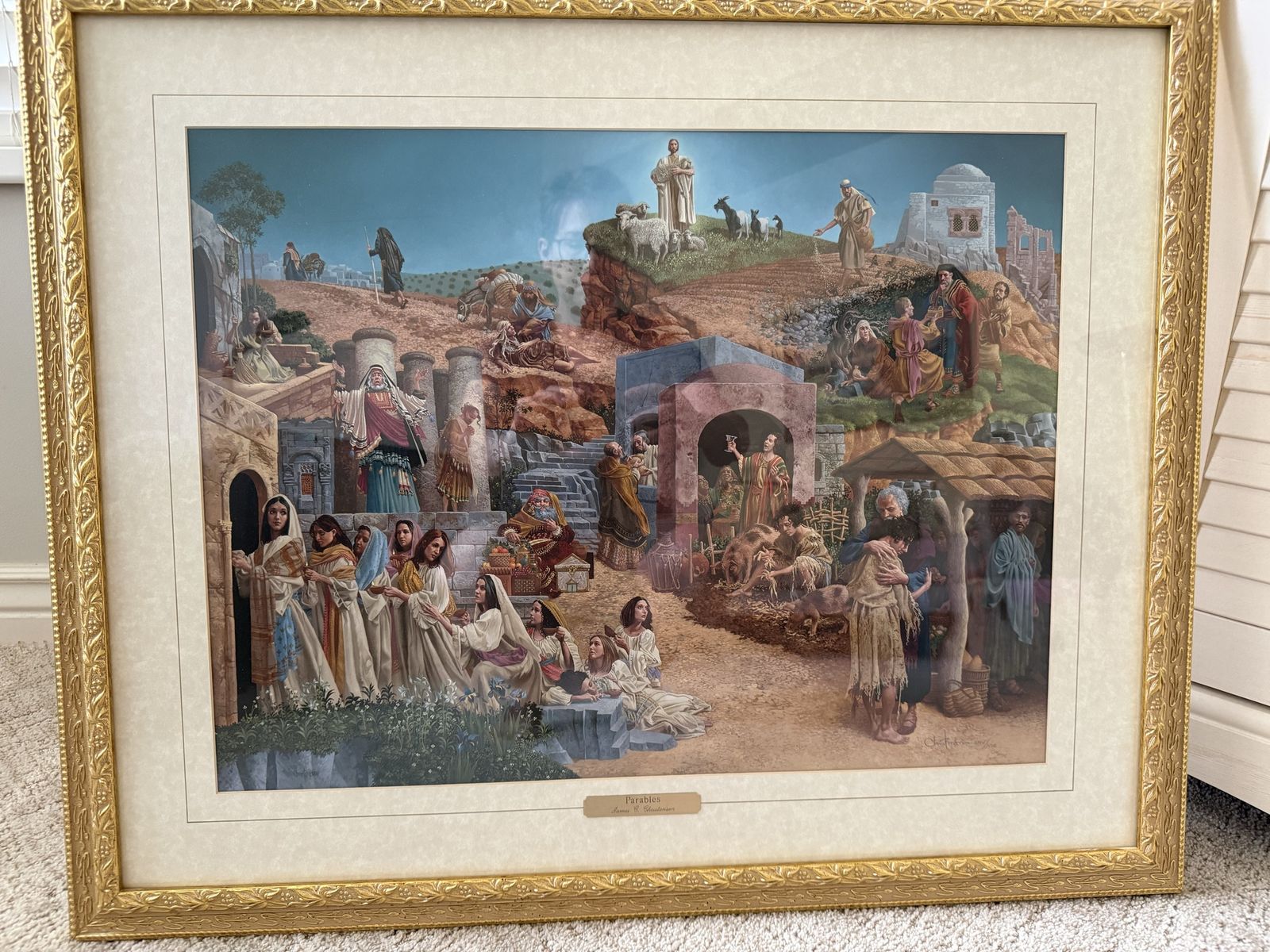 James C. Christensen "Parables" Signed Limited Edition Framed Art Print #1384/1500