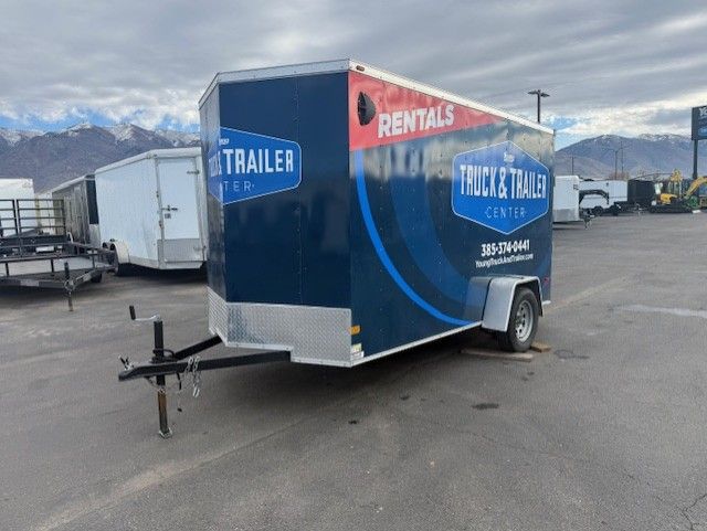 6x12 ENCLOSED TRAILER RENTAL - $45 FOR 24HRS