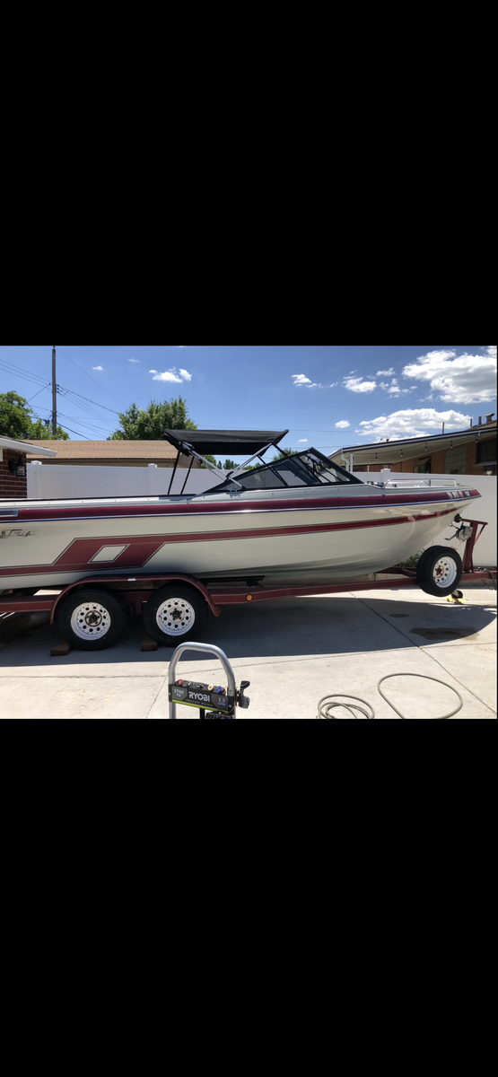 1992 hydro swift open bow fish/ski boat
