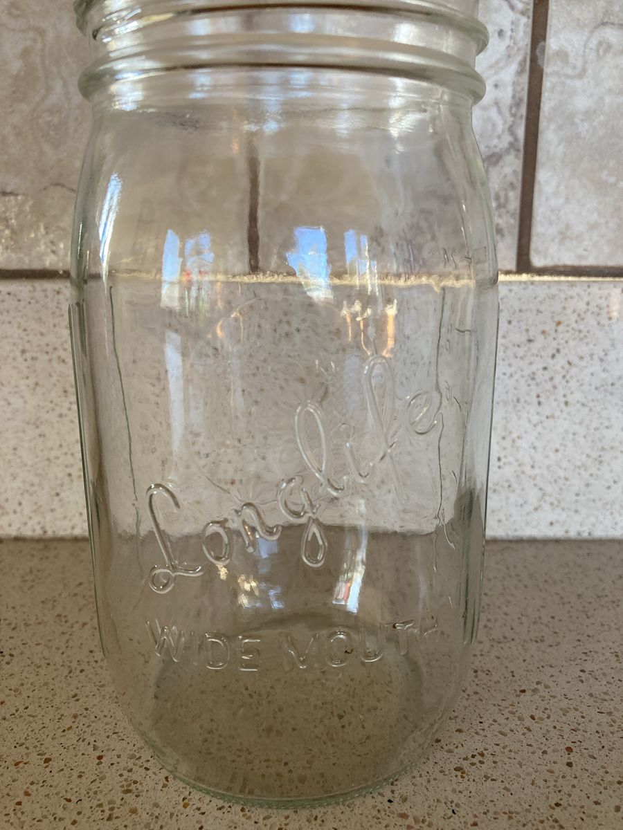 Longlife wide Mouth Canning Bottle