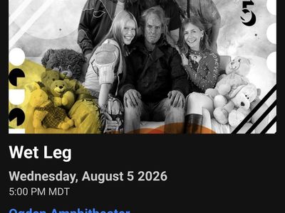 Wet Leg Concert Ticket